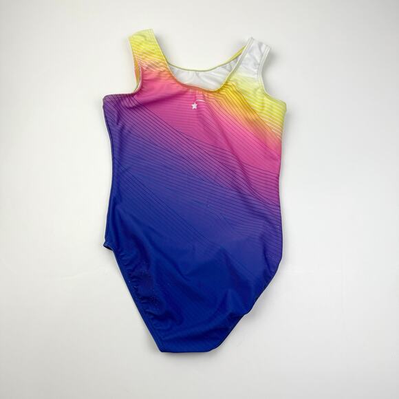 Destira Prismatic Colorful Girls Leotard - Picture 7 of 8